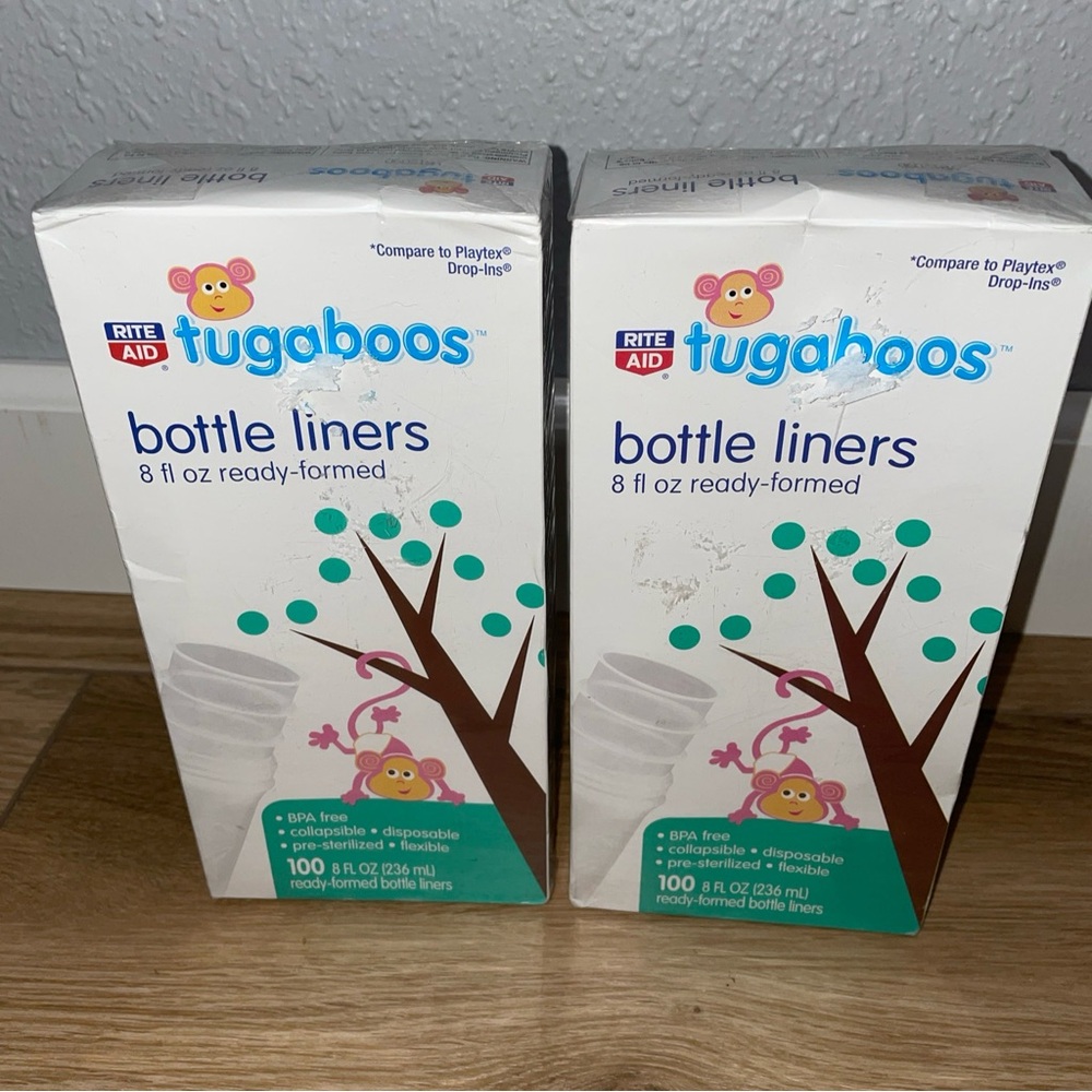 Rite Aid Tugaboos Baby Bottle Drop Ins Liners 8oz